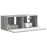 TV Wall Cabinet Grey Sonoma 78.5 x 31 x 29.5 cm Engineered Wood 892221
