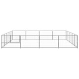 Dog Kennel Silver 20 m Steel 3082151