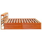 Bed Frame with Headboard Wax Brown 180x200 cm Super King Solid Wood Pine 3306335