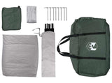 Camping Tent with Roof Army Green 335 x 275 x 180 cm 42028640