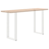 Bar Table Legs U-Shaped 2 pcs White 40x cm Steel 4013217