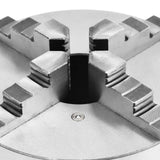 ZNTS 4 Jaw Self-Centering Lathe Chuck 200 mm Steel 146712