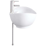Bathroom Wash Basin Chrome 59 x 35 x 21 cm Metal 890218