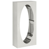 Firewood Rack 50x23x100 cm Stainless Steel 864185