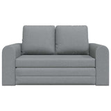 Sofa Bed Light grey 148 x 71 x 83 cm Fabric 4106673