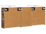 Bathroom Cabinet Set 3 pcs 116 x 16 x 62.5 cm Engineered wood 3403820
