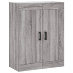 Highboard Grey Sonoma 69.5x34x180 cm Engineered Wood 3199559