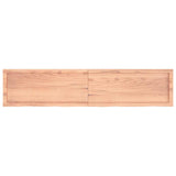 Table Top Light Brown 180x40x cm Treated Solid Wood Oak 3156389