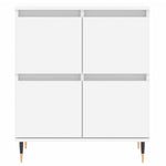 Sideboards 2 pcs White Engineered Wood 3190165