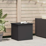 Outdoor Storage Box Black 55 x 50.5 x 50 cm Steel 874574