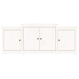 Sideboard White 164x37x68 cm Solid Wood Pine 821493