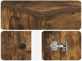 Bathroom Vanity with Sink Smoked Oak 54 x 35 x 83 cm 890118