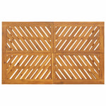 Garden Dining Set 5 pcs Brown 150 x 90 x 74 cm 3154109