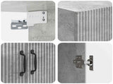 Cabinet Set 2 pcs Engineered Wood 3416775