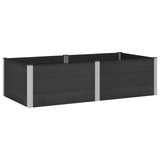 Garden Raised Bed Black 200 x 100 x 54 cm 42038986