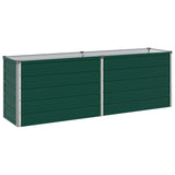 Raised Garden Bed Green 160 x 40 x 55 cm cold-rolled steeel 8006243