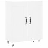 Highboard White 69.5x34x180 cm Engineered Wood 3199713