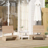 Garden Chairs 2 pcs 60x64x70.5 cm Solid Wood Pine 859312