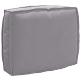 Pallet Cushion Set 2 pcs Grey 50 x 50 x 12 cm Oxford fabric 3329040