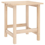 Garden Adirondack Chair with Table Solid Fir Wood 315922