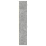 ZNTS Slim Storage Cabinet Concrete Grey 50x42.5x225 cm Engineered Wood 3281304