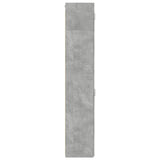ZNTS Slim Storage Cabinet Concrete Grey 50x42.5x225 cm Engineered Wood 3281304