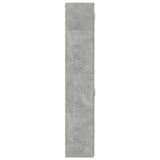 Slim Storage Cabinet Concrete Grey 50x42.5x225 cm Engineered Wood 3281304