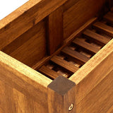 ZNTS Garden Raised Bed Acacia Wood 50x25x25 cm 42565