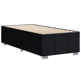 Bed Frame without Mattress Black Single Fabric 3284868