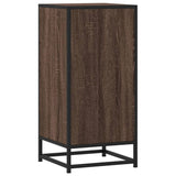 Sideboard Brown Oak 35.5x35x76 cm Engineered Wood and Metal 848948