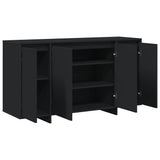 Sideboard Black 135 x 41 x 75 cm Engineered Wood 3333887