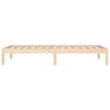 Day Bed Natural Wood Solid pine wood 90x200 cm Day Bed 820412