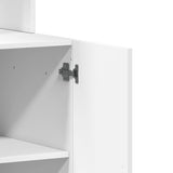 Kitchen Cabinet White 60x50x180 cm Engineered Wood 3276637