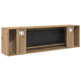 Electric Fireplace Artisan Oak 155 x 30 x 44 cm Engineered wood 8021022