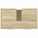 Bathroom Sink Cabinet Sonoma Oak 60x33x60 cm Engineered Wood 849604