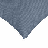 Sofa Pillows 2 pcs Blue 60 x 60 cm Corduroy Fabric 42014035