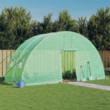 Greenhouse with Steel Frame Green 12 m 6x2x2.85 m 364089