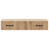 Wall-Mounted Side Table Artisan Oak 87.5 x 34.5 x 17 cm 899014