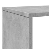 Book Cabinet Concrete Grey 102x29x143 cm Engineered Wood 3310301
