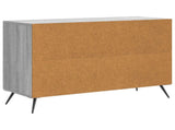 Sideboard Grey Sonoma 89 x 34.5 x 60 cm Engineered Wood 895581