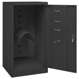 Saddle Cabinet Anthracite Steel Medium Height-Adjustable 339606