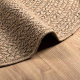 ZNTS Rug 160 cm Jute Look Indoor and Outdoor 364837