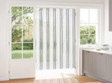 Insect Curtain Chenille Light Grey and White 100 x 200 cm 42034417