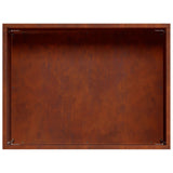 Garden Planter 2 pcs Rusty 40 x 30 x 30 cm Weathering Steel 8005203