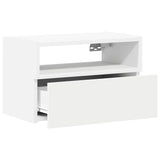 Wall-mounted Bedside Cabinets 2 pcs White 45x26x28.5 cm 858597