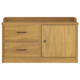 Hallway Bench SANDNES 87x40x50 cm Solid Wood Pine 4010464
