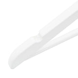 100 pcs Clothes Hanger Set Non-slip White Hardwood 289916