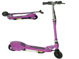 Foldable Electric Kids Scooter, Ride-on for Ages 7-14 Years, Purple T3398P425126
