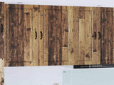 Wall Cabinet PORTO Old Wood 50 x 31 x 100 cm Engineered Wood 885483