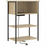 Bedside Cabinet Sonoma Oak 55 x 31 x 76 cm Engineered Wood 859501